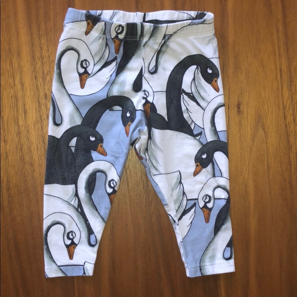 Mini Rodini Swan Leggings